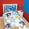 Sonic the Hedgehog 'Spin' Single Rotary Duvet Cover & Pillowcase Set