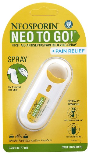 Best Price Neosporin Neo To Go! First Aid Antiseptic/Pain Relieving Spray