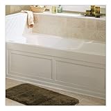 IMAGE OF Jacuzzi F958959WH 72-Inch by 20-Inch Bath Skirt for Nova 6 Whirlpools and Baths, White Finish