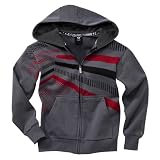 Boys' Shaun White Gray Long-Sleeve Hoodie Sweatshirt