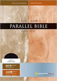 KJV/Amplified Parallel Bible, Large Print (King James Version): Zondervan: 9780310921288: Amazon ...
