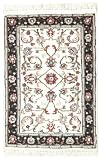 111 x 210 Handmade Knotted Persian Kashan New Area Rug From India - 49759