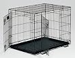 Midwest Life Stages Double-Door Folding Metal Dog Crate, 36 Inches by 24 Inches by 27 Inches