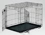 Midwest Life Stages Double-Door Folding Metal Dog Crate, 36 Inches by 24 Inches by 27 Inches