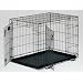 Midwest Life Stages Double-Door Folding Metal Dog Crate, 36 Inches by 24 Inches by 27 Inches