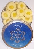 Scott's Cakes 1 lb. Lemon Butter Cookies in a Snowflake Tin