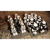 LEGO CLONES SET of 100 Clone Commander Trooper and Gunner
