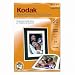 Kodak High-Gloss Ultra-Premium Photo Paper, 4 x 6 Inches, 20 Sheets per Pack (8777757)