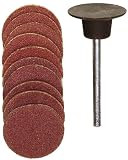 Proxxon 28982 Sanding Pad plus 5 ea 120 & 150 Grit Discs