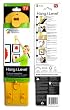 Under the Roof Decorating 5-100117 Hang & Level Picture Hanging Tool, Yellow