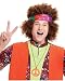 Hippie Afro Wig Adult - Brown