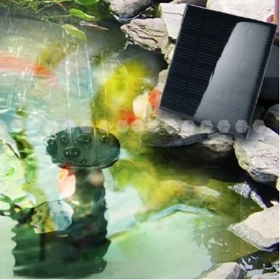 Liquid Pond Fertilizer on Solar Powered Pump Water Features For Pond Pool Fountain