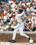 Mark Grace Chicago Cubs Autographed 8x10 Batting Photo