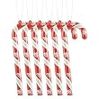 Ohio State Buckeyes Candy Cane Ornament Set - NCAA College Athletics