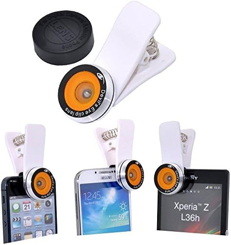 3 IN 1 Clip On Phone Camera Lens Fish Eye+Wide Angle+Micro For iPhone Samsung