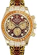 Rolex Daytona Jungle Watch, Leopard Print Diamond Dial