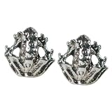 Stud Earrings Sterling Silver - Frogs