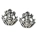 Stud Earrings Sterling Silver - Frogs