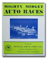 1950 Buffalo Stadium Poster Print