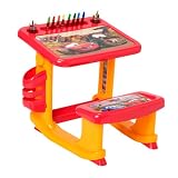 Disney's Cars Art Desk with 100 Piece Art Supply Kit
