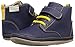 Robeez Boys' Nick Boot, Navy, 12-18 Months M US Infant