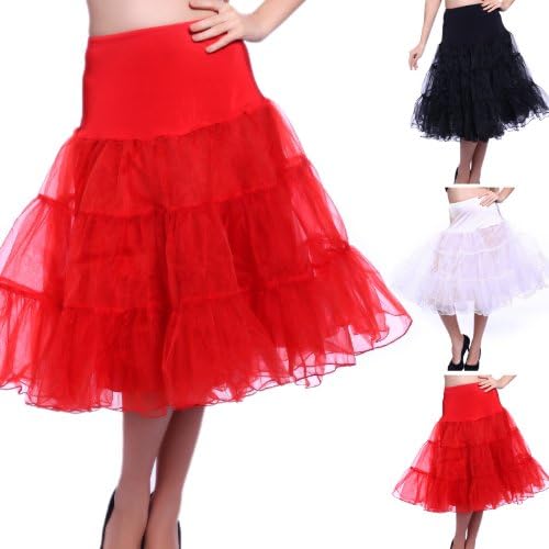 27" bridal wedding prom Rockability skirt slip petticoat crinoline tutu 70cm