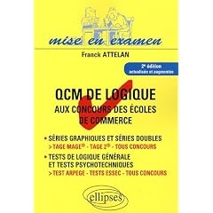 QCM de logique aux concours des �coles de commerce