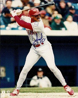 Autographed/Hand Signed 8x10 Photo Juan Gonzalez Texas Rangers