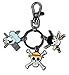 Great Eastern Entertainment One Piece Luffy, Sanji & Zoro Jolly Roger Metal Keychain