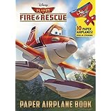 planes fire  rescue paper airplane book disney planes fire  rescue full color activity book with stickers