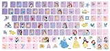 Disney Princess Computer Keyboard Stickers 50+ Stickers