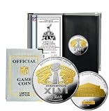NFL Super Bowl XLVI Official 2-Tone Flip Coin