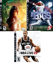NBA Live 09 / The Bigs / The Chronicles of Narnia Prince Caspian