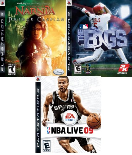 NBA Live 09 / The Bigs / The Chronicles of Narnia Prince Caspian