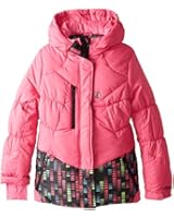 London Fog Little Girls' Printed Puffer Coat