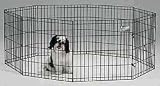 Midwest Silver Zinc Exercise Pen 48H In 8 Panelss