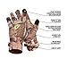 ScentBlocker Trinity Glove with Text Touch, Camo, Medium/Large