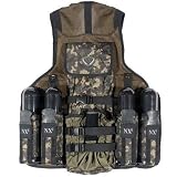 NXE Light Infantry Tactical Scenario Paintball Vest