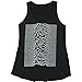 Impact Joy Division Junior's Unknown Pleasures Cut Tank Top Black
