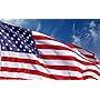 U.S. American Flag 3x5 + FREE Affiche. Made in USA. Bundled Product. Embroidered Stars Sewn Stripes. Sturdy Brass Grommets. Premium Nylon. 30% of Proceeds Donated to Families of Fallen Officers.