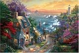 Schmidt - 58456 - Puzzle - 1000 Pieces - Ville pres du phare