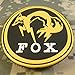Metal Gear Solid Fox Hound Ground Zeroes PS4 Xbox Cosplay PVC 3D Velcro Patch