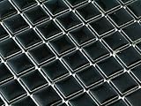 美濃焼モザイクタイル 22.5mm角 ブラック 225SQ20E
