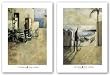 Tres Barcas and El Descanso Set by Didier Lourenco 22.875"x33.5" Art Print Poster