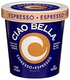 Ciao Bella Espresso Gelato, 16-Ounce Cups (Pack of 4)