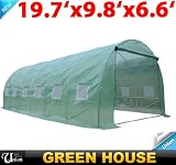 New Large 19.7'x9.8' Green House Grow In Garden Outdoor Hot Greenhouse