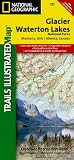 Glacier & Waterton Lakes National Park, MT - Trails Illustrated Map #215 (National Geographic Maps: Trails Illustrated)