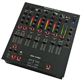 American Audio MX-1400 6 Channel DJ Mixer by American Audio