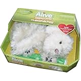 WowWee Alive Sleeping Cuties 12 Inch Long Pet Plush with Movement and Sounds - LABRADOODLE PUPPY with Blanket and Adoption Certificate