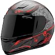 SparX Crank S-07 Street Motorcycle Helmet - Red